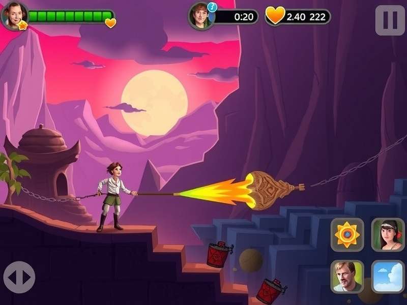 Temple Adventure Pro Game Screenshot